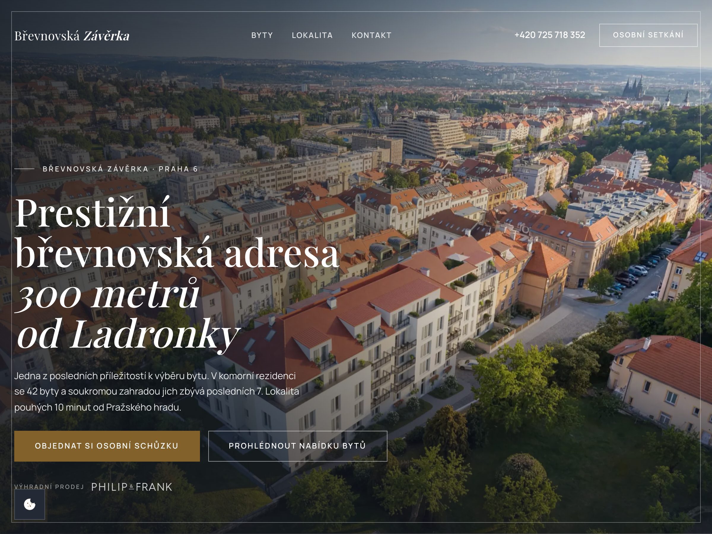 Náhled webu Břevnovská Závěrka